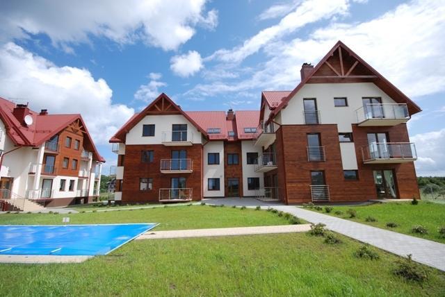 丽思家公寓酒店 Jastrzębia Góra 外观 照片